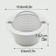 thumbnail image 3 of Qocolhg Basket Assmebly Compatible, Automatic Skimmers, Automatic Skimmer with Handle, Sturdy Pool Skimmer Basket, Swimming Pool Cleaning Kit ABS Material Efficient Skimmer Convenient, 3 of 9