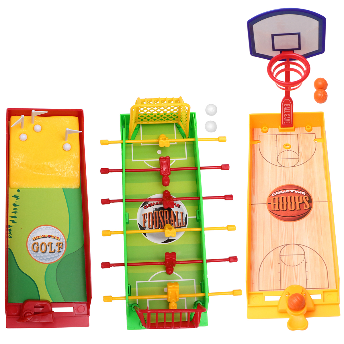 3pcs Mini Finger Sports Toy Desktop Finger Ball Toy Funny Tabletop