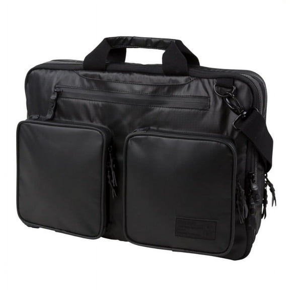 Nero Expandable Briefcase Black Ripstop