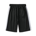 thumbnail image 4 of Aayomet Running Shorts for Men Button Solid Color Pocket Tether Plus Size Mid Wash Shorts (Black, L), 4 of 4