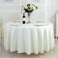 thumbnail image 3 of Ikohbadg Round Table Cloth Damask Design Waterproof Antiwrinkle Heavy Weight Soft Tablecloths for Circular Table Cover and Kitchen Dinning Tabletop for Banquet Wedding Party Home Decor 70 Inch Beige, 3 of 6