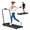 Black, variant on CZBZ 3 in 1 Under Desk Treadmill with 9% Incline, Handle Bar, Portable Foldable Walking Pad with 2.5HP Quiet Motor for Home Office Walking Jogging, Remote Control & LED Display, 265LBS Capacity