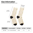 thumbnail image 2 of Honeii Pita Tortilla Print Adult Socks,Crew Socks,Casual Calf Socks,Daily Wear Socks for Men & Women, Perfect for Sports, Casual and Everyday Use, 2 of 6