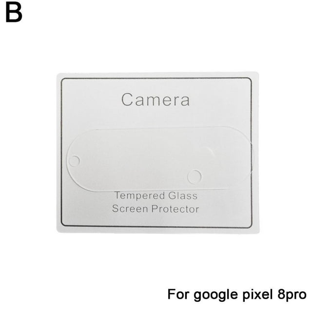 Wbxfbo 3D Camera Lens Protector For Go ogle Pixel 8 pro Ba Camera Tempered Fast
