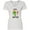 AA-White, variant on Inktastic Cinco De Mayo Let's Fiesta Cute Cactus with Sombrero Women's V-Neck T-Shirt