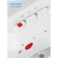thumbnail image 6 of TABU Top Load Water Cooler Dispenser,Holds 3 or 5 Gallon Bottle, Storage Cabinet and Child Safety Lock (White), 6 of 8