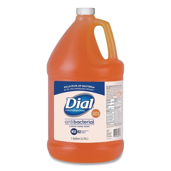 Dial Professional Gold Antimicrobial Soap, Floral Fragrance, 1gal Bottle