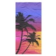 thumbnail image 2 of LACKUST Jumbo Beach Towel 75x150cm - Tropical Sunset Print, Quick-Dry & Lightweight for Beach and Pool, 2 of 5