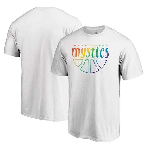 Unisex White Washington Mystics Team Pride Wordmark T-Shirt