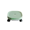 thumbnail image 1 of Plateau de Pot Portable de Remplacement Couleur Unie Rectangulaire Réutilisable Lavable pour Bureau Balcon Vase avec Frein Vert Taille 3, 1 of 1