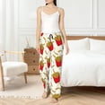 thumbnail image 5 of Pajama Pants Women, Cute Red Fries Sweatpants Soft Sleep Lounge Pants, Casual PJ Bottoms Pants with Pockets, 5 of 5
