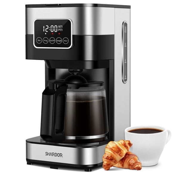 Cafetera SHARDOR programable para 10 tazas con apagado automático