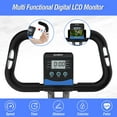 thumbnail image 6 of Cycool 3-IN-1 Folding Magnetic Exercise Bike Indoor Cycling x Bike Twister Plate Arm Resistance Bands 220, 6 of 9