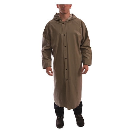 - TINGLEY C12168 Magnaprene Flame Resistant Rain Coat, Tan, XL