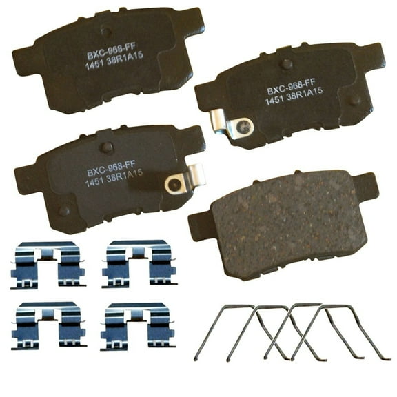 Bendix Brakes Disc Brake Pad Set Fits select: 2010-2017 HONDA ACCORD, 2008-2009 HONDA ACCORD EXL
