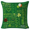 thumbnail image 2 of Jusqu'à 65 % de Réduction SMihono Coussin de Maison pour la Saint-Patrick Taie d'Oreiller Survécue, 2 of 2