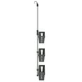 thumbnail image 4 of vidaXL Shower Hanger Shelf 11.8" x 5.9" x (26.4"-41.3") Aluminum, 4 of 6