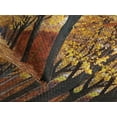 thumbnail image 4 of Ambesonne Autumn Quilted Bedspread Set 3 Pcs, Pathway in the Woods, King Size, Orange Brown, 4 of 5