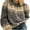 851-Gray, variant on Womens Vintage Fair Isle Sweater Casual Loose Fall Winter Warm Knitted Pullover Sweaters Alsol Lamesa