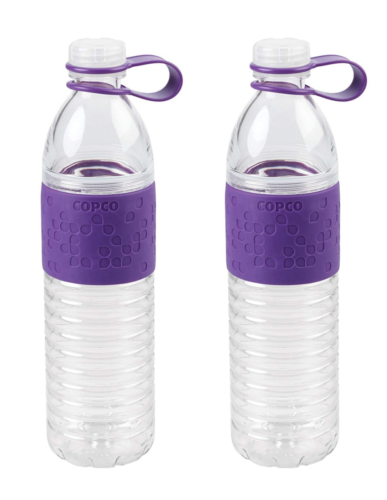 Copco Hydra Reusable Water Bottles | Set of 2 | Non-Slip Sleeve | Spill  Resistant Lid | Clear Water …See more Copco Hydra Reusable Water Bottles |  Set