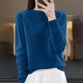 thumbnail image 2 of yillto Womens Mock Neck Sweater Soft Long Sleeve Warm Lightweight Undershirts Tops for Fall Winter, 2 of 7
