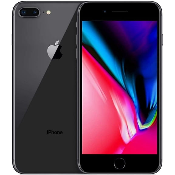 Pre-Owned Apple iPhone 8 Plus - Carrier Unlocked - 256 GB Space Gray