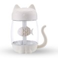 thumbnail image 1 of Cateissary Humidificador de aire con temporizador de luz LED Pulverizador de niebla de Regalos para el hogar Difusor de gran capacidad Humidificadores Blanco, 1 of 6