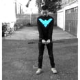 thumbnail image 4 of Nightwing Longues T-Shirt à Manches - Très Grand, 4 of 4