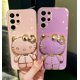 thumbnail image 2 of Para Samsung S 23 Ultra S 22 S 21 Popular entre las chicas Hello Cute Kitty 3D Cat espejo de maquillaje móvil TPU funda para teléfono, 2 of 4