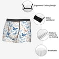 thumbnail image 3 of Fotbe Butterfly Calzoncillos Tipo Boxer con Bolsa de Soporte Total para Hombre, X-Temp Fresco, Transpirable y de Secado Rápido-X-Large, 3 of 5