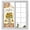 Brown Beige, variant on Reusable Frosted Window Coverings, Turquoise Marble Window Privacy Film Frosted, Abstract Modern Art Marble Crack Sun Blocking Windows Stickers for Kitchen Front Door, 23.6 x 59 Inches