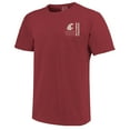 thumbnail image 3 of Men's  Crimson Washington State Cougars Comfort Colors OHT Camo Overlay T-Shirt, 3 of 4