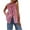 Red, variant on YHAJDS Womens Sleeveless Sweater Vest Stripe Print Shirt Cardigan Ruffle Hem Round Neck Casual Layering Top