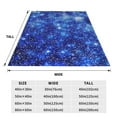 thumbnail image 5 of Bingfone Blurred Star Snow Christmas Print Flannel Fleece Blanket Throw Blanket For Bed,Sofa,Couch,Travel,Camping(50"X40"), 5 of 9