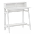 thumbnail image 1 of Pemberly Row Contemporary A-frame Computer Desk in White Finish, 1 of 6