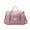 Pink, variant on Sports Travel Duffle Bag - Foldable Weekenders Bag For Traveling Women Men - 35L Overnight Lightweight Waterproof Duffel Bags With Shoe Pocket