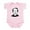 Petal Pink, variant on CafePress - Edgar Allen Poe Infant Bodysuit - Baby Light Bodysuit, Size Newborn - 24 Months