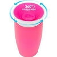 thumbnail image 2 of Munchkin Miracle 360 Sippy Cup, Pink/Green, 10 Ounce, 2 Count, 2 of 3