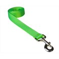 thumbnail image 1 of 6 ft. Nylon Webbing Dog Leash, Neon Green - Large, 1 of 1