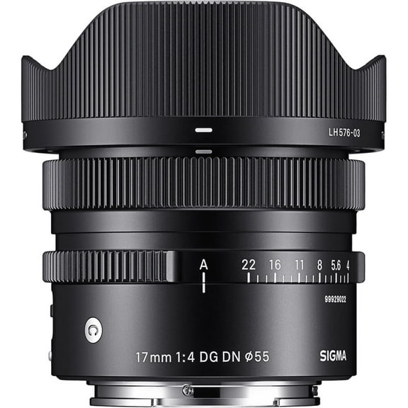 Sigma 17mm F/4 DG DN Contemporary Portable Camera Lens (Sony E Mount) – 415965