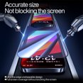 thumbnail image 4 of SmartDevil Protection d'Écran en Verre Trempé pour iPhone 16 Pro Max 16Pro pour iPhone 15Pro 15 Pro Max HD Anti-Lumière Bleue, 4 of 5