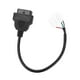 thumbnail image 2 of Cable OB, 31 cm/12,2 pulgadas, 20 pines, conector de cable de escáner OBD2, cable de escáner de diagnóstico, rendimiento sólido, 2 of 9