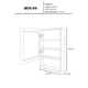 thumbnail image 5 of Botiquin Para Baño DANBURY Con Espejo Organizador, 5 of 5
