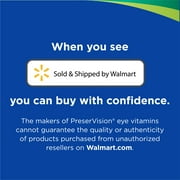 (3 pack) PreserVision AREDS Eye Vitamins and Minerals with Beta Carotene Softgels, 120 Count