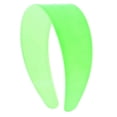 thumbnail image 2 of Motique Accessories Neon Green 2 inch Plastic Headband with Teeth Women and Girls Wide Hair Band, 2 of 2