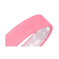 thumbnail image 4 of Dog collar with rhinestones, imitation leather, size XXS, pink, 4 of 4