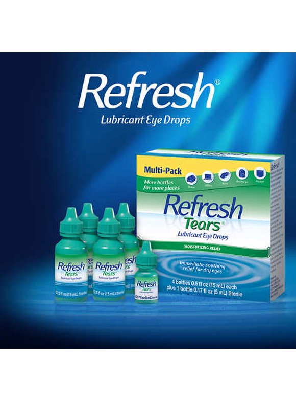 Refresh Eye Drops in Eye Care