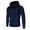 Navy, variant on MSJUHEG Hoodies For Men Zip Up Hoodie Mens Winter Leisure And Fitness Hooded Polka Dot Hoodie Sweatshirt Hoodie Coffee L