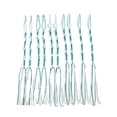 thumbnail image 1 of Juego de 10 piezas de tzitzit judíos , hilo del Mesías, chal de oración versátil, accesorios para suéteres, manualidades, pantalones y Lago Azul Blanco, 1 of 8
