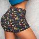 thumbnail image 4 of Fotbe Christmas Holiday Bowling Shorts Sin Costuras – Shorts Deportivos de Cintura Alta para Mujer, Elásticos para Gimnasio, Yoga, Running o Ciclismo-Large, 4 of 8